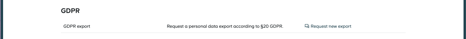 GDPR