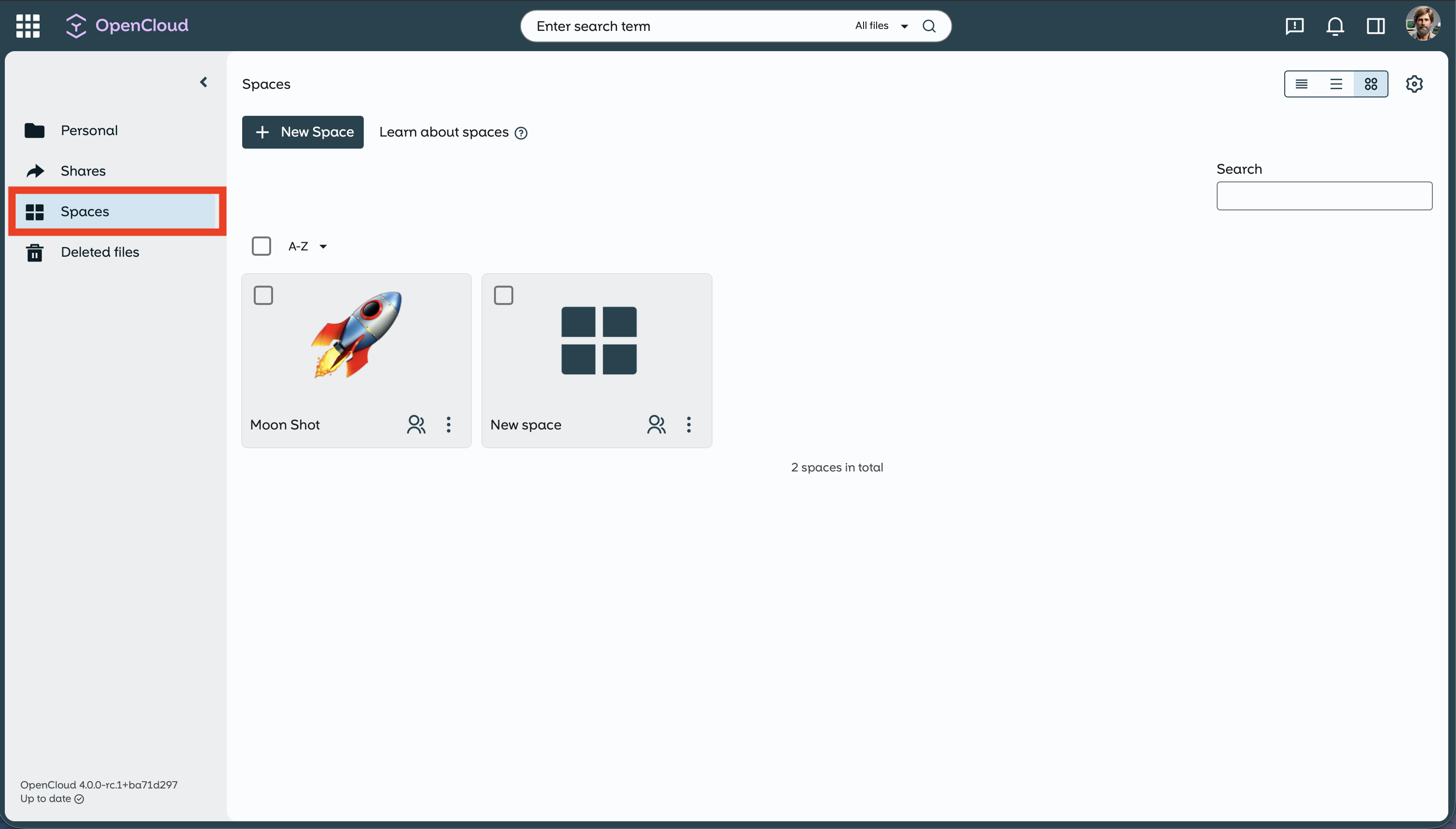 Space in left Sidebar