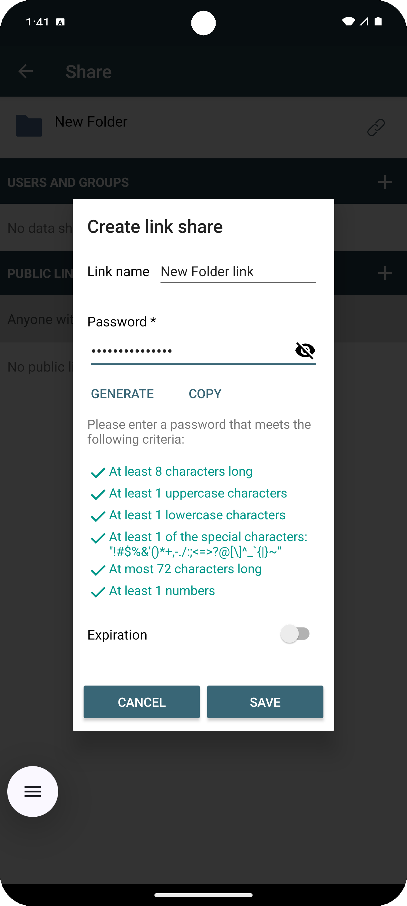 Password