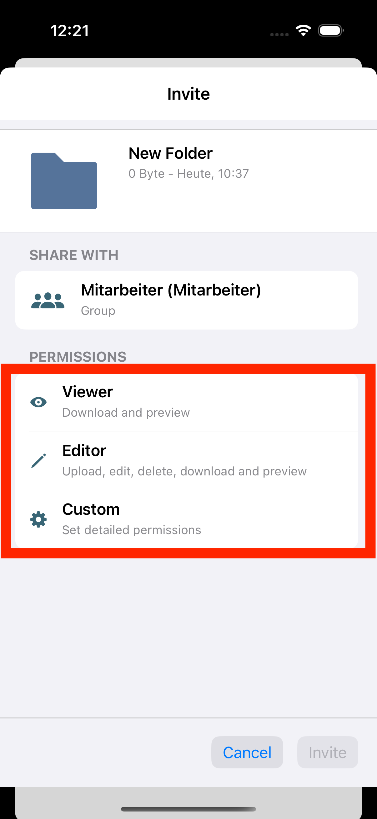 permissions