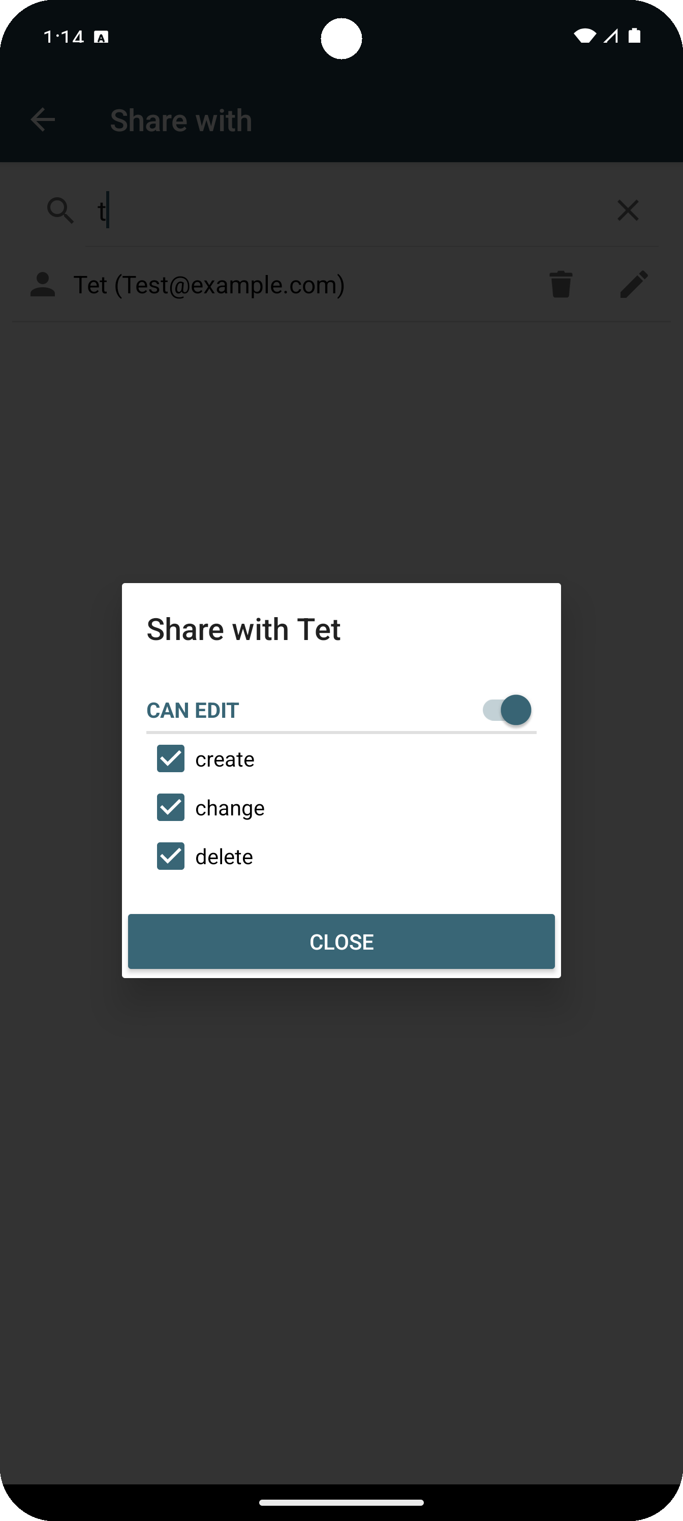Permissions