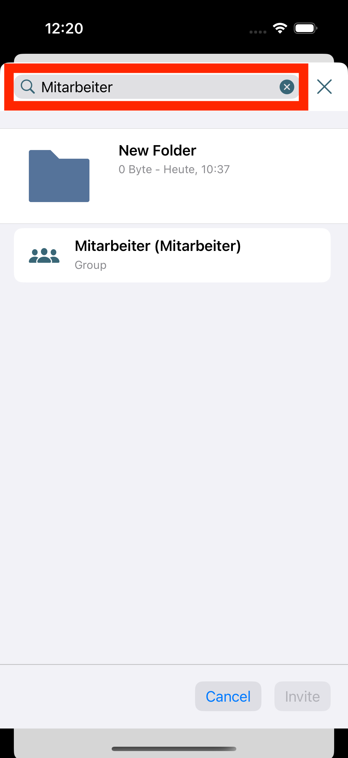 Search bar
