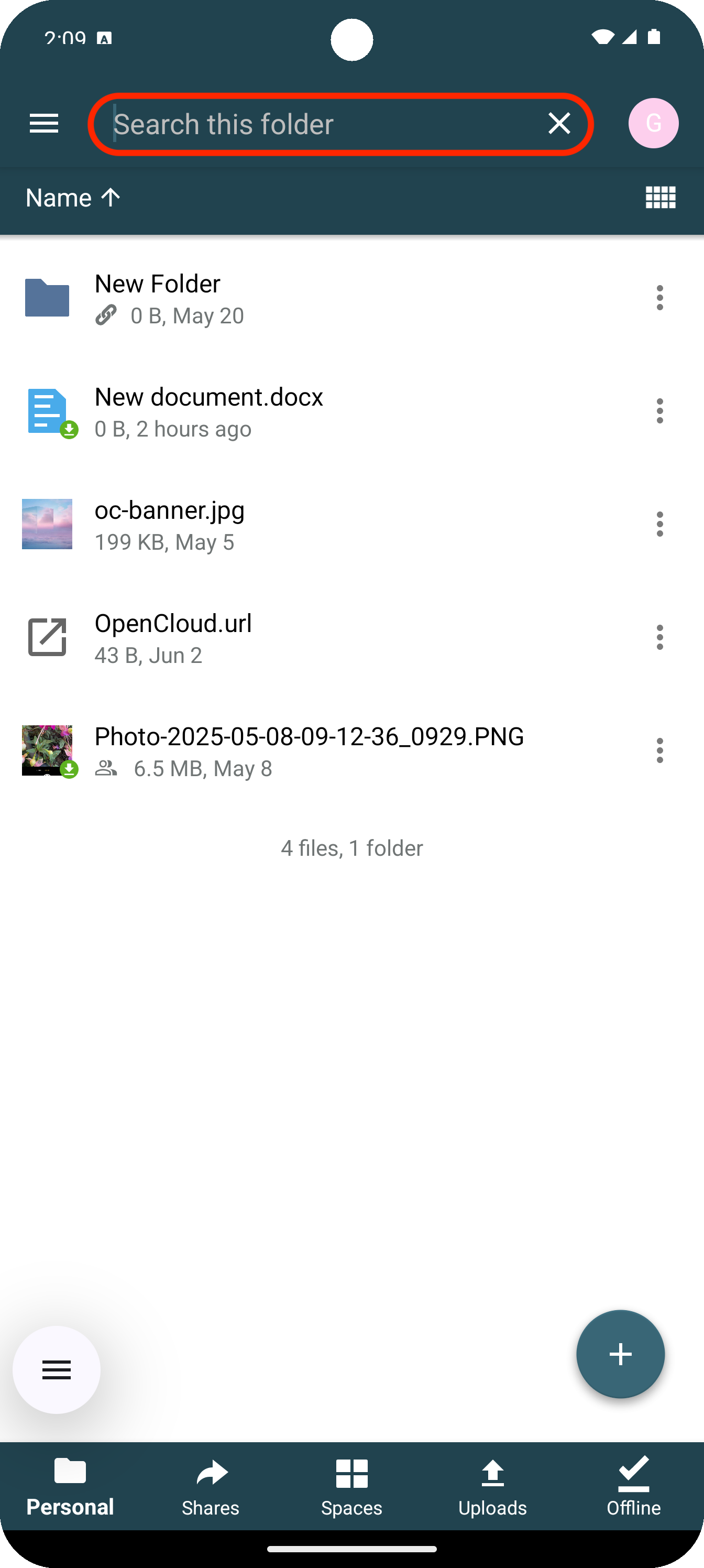 Search bar