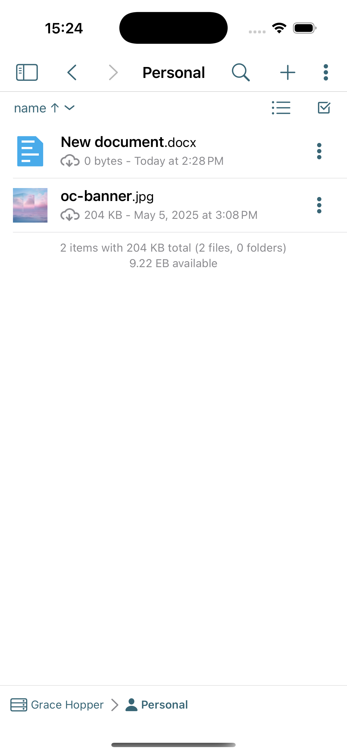 Click on the three dots menu