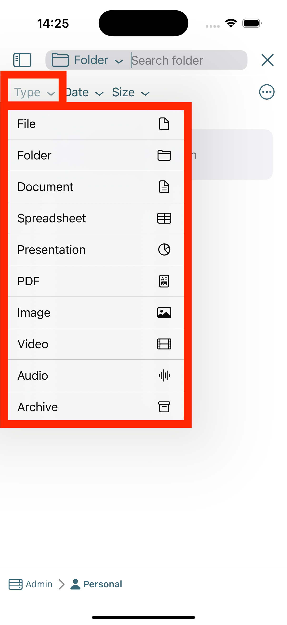 File type