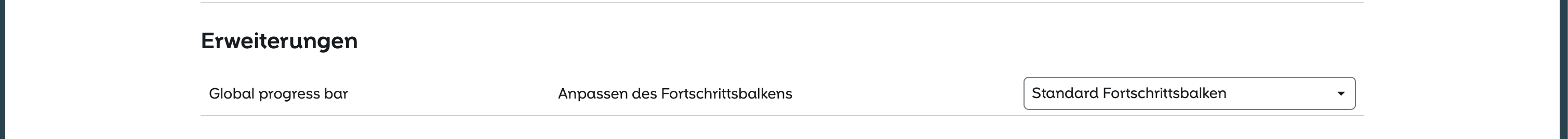 Erweiterungen
